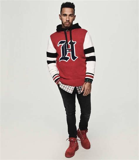 lewis hamilton x tommy hilfiger.